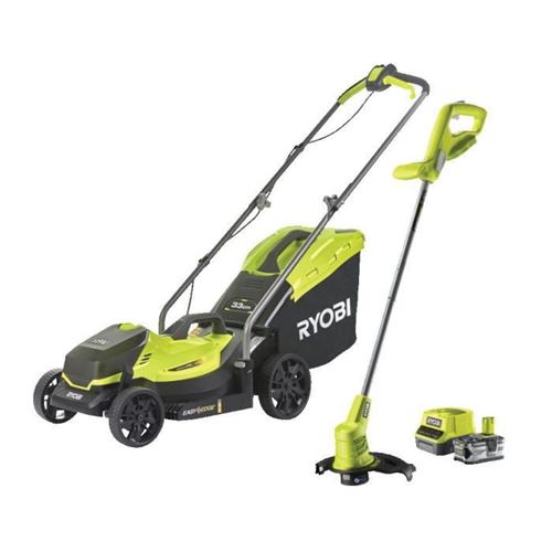 tondeuse + coupe-bordures 18V sans fil RLM1833BLT1825M