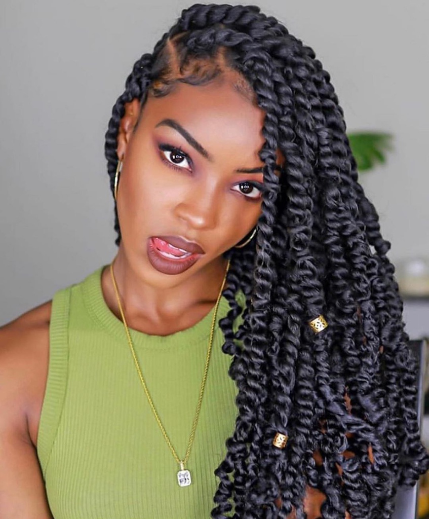Twist avec mèches + Shampoing
