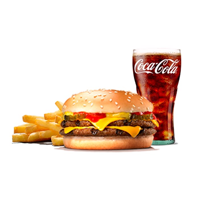 Menu Double Cheeseburger