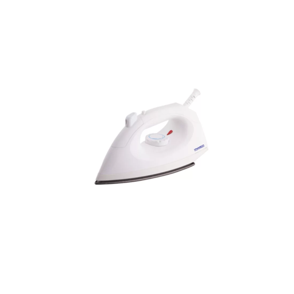  NAS-FR171DS - FER A REPASSER A SEC ET PULVERISATION NASCO 1000W / COULEUR BLANC/ 12pcs/ct