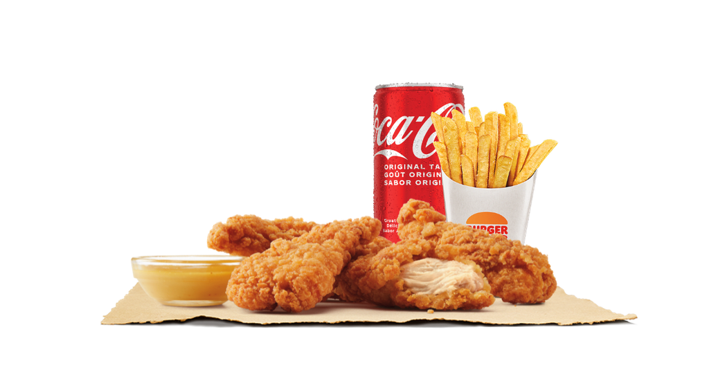 Chicken Tender Strips 3 pièces + Frites