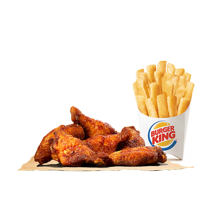 Menu Yêrê King Wings + 4 King Wings + 1 Petite Frite 