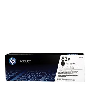 Hp Cartouche Pour Imprimante - Toner Hp 83a D'Origine - Noir