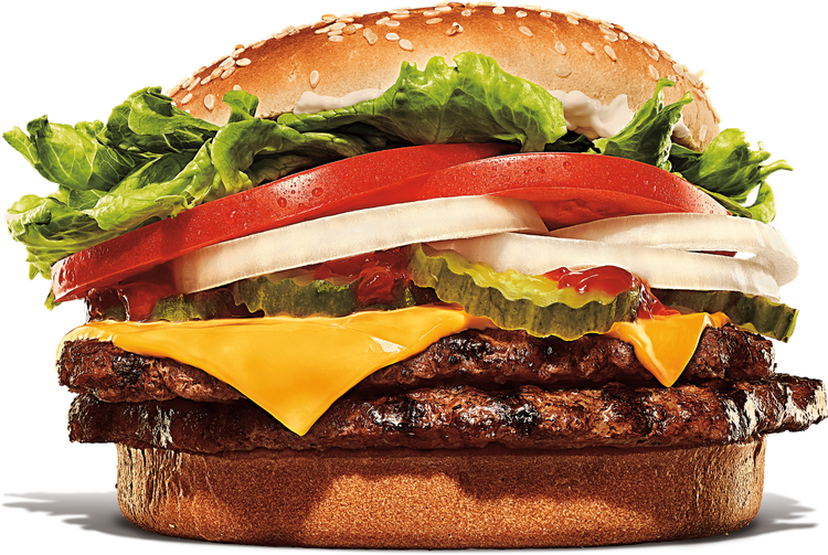 Sandwich Double Whopper Cheese + Extra fish