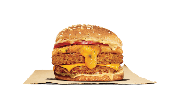 Chili Cheese Chicken Sandwich + Steak de whopper
