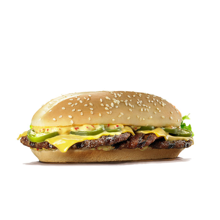 Sandwich Extra Long Chili Cheese + Steak de hamburger