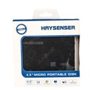 Haysenser Boîtier Disque Dur Sata Externe - 2,5 Pouces - USB 3.0 - Noir