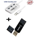 HUB USB 2.0 3.0  Multifonction 3 Ports USB Avec Lecteur De Carte SD / TF Lecteur De Type C