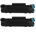 Lot De 2 Cartouches  Compatible  Aux Toner HP 83A  - Noir