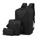 Sac A Dos + Sac A Bandoulière + Pochette