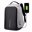 Sac A Dos A Port Usb - Noir