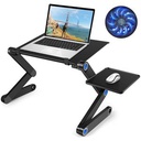 Plateau Support  Pour Ordinateur Inclinable Réglable + Ventilateur
