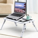 Table  PC Pliable Avec Ventilateur Noir