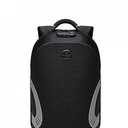 Sac A Dos A Port USB - Noir/Gris