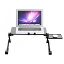 Table Pour PC Pliable  Avec Ventilateur - Noir