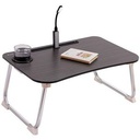 Table Pliante Simple Pour Ordinateur Portable -noir