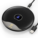 TONOR Microphone USB De Conférence, Micro à Condensateur Omnidirectionnel Avec Bouton Muet Pour PC Pour Réunion/Cours En Ligne, Appel Zoom, Chat Sur Skype, Plug And Play (TM20)