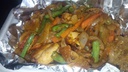 Poulet sauté aux légumes