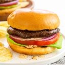 Plat de Mushroom Burger