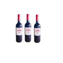 Grand Versant Lot De 3 Bouteilles De Vin Rouge Grand Versant - 75cl  - 12% Alc - Rouge