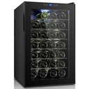 Spro Cave à Vin De Service Classe - 28 Bouteilles - Pose Libre - Noir