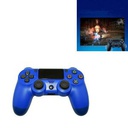 For PS4 Host Game Wireless Bluetooth Game Controller With Lights(Blue)