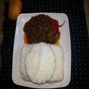 Gombo grillé + riz