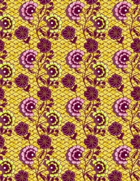 Tissu safr fleur