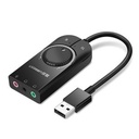 Ugreen Carte Son Externe USB - Noir