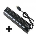 Multi-Port USB 7 En 1 Avec Contact + Cle USB 32Gb Offerte