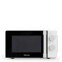 Micro-Onde -20L – Blanc – Vitre Noir-6Power Levels-700 HisenseW