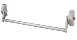 BARRE ANTIPANIQUES 1 POINTS 900 mm AVEC GÂCHE GRIS REF 6510BM-G