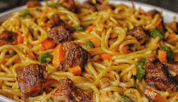 Spaghetti au rognon