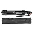 WIEFENG WF-6662A Trépied Professionnel Pour Caméscope 1.6mm  Vidéo NOIR