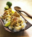 Poulet yassa(viande de bœuf grillé, poulet)