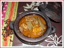 Sauce gnangnan viande de bœuf fumé