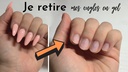 Depose d'ongles en geL