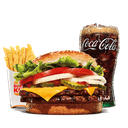 Menu Double Whopper Cheese + Frites