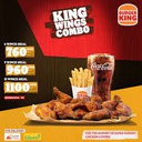 Menu Wings x12 + Onion Rings