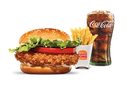 Menu Crispy Chicken + Onion Rings