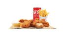 Chicken Tender Strips 9 pièces + Onion Rings