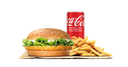 Menu Chicken Burger + Frites