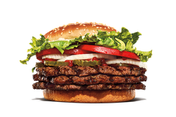  Sandwich Triple Whopper + Steak Long Chicken
