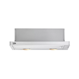  BEKO_CTB6407X - HOTTE BEKO 60cm TELESCOPIQUE ACIER INOX 3 NIVEAUX DE PUISSANCE/2 AMPOULES(4W)